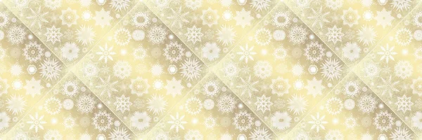 Banderas de Navidad con copos de nieve —  Fotos de Stock