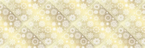 Christmas banners with snowflakes — Stock Photo, Image