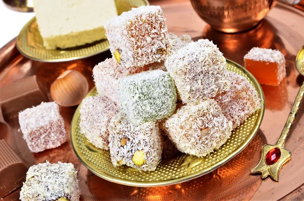 Turkish delight, halva — Stock Photo, Image