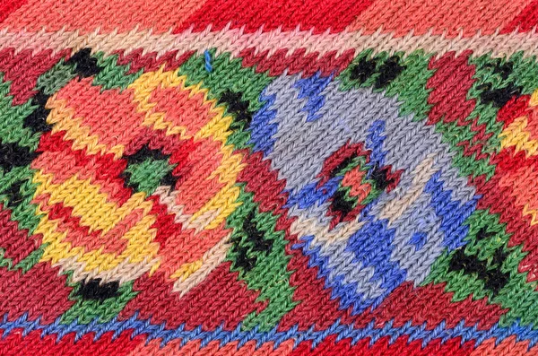 Ethnic pattern of folk embroidery , — Stock Photo, Image