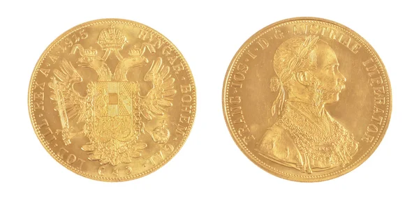 Gold coin "FRANC IOS" — Stock Photo, Image