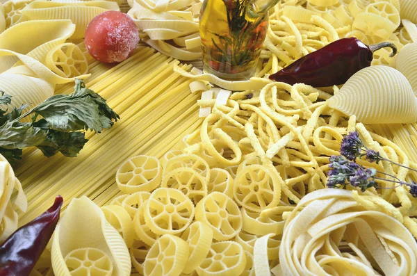 Pasta italiana / maccheroni — Foto Stock