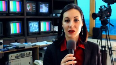 TV muhabiri Studio