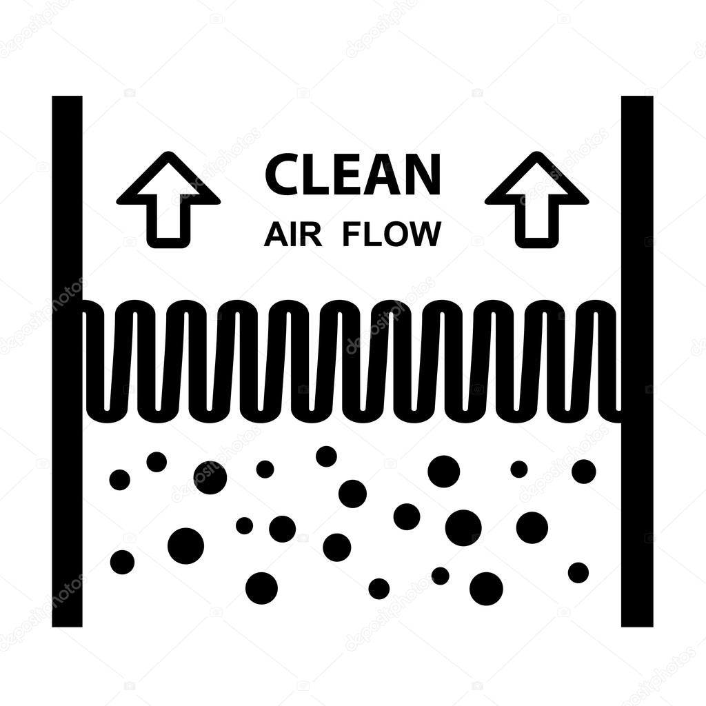air filter effect symbol