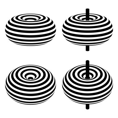 magnetic field toroid black symbol clipart