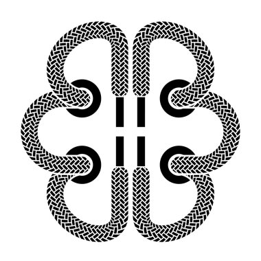 ayakkabı Dantel beyin sembolü