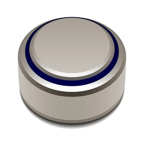 Batería de la célula del botón 1.5v — Vector de stock