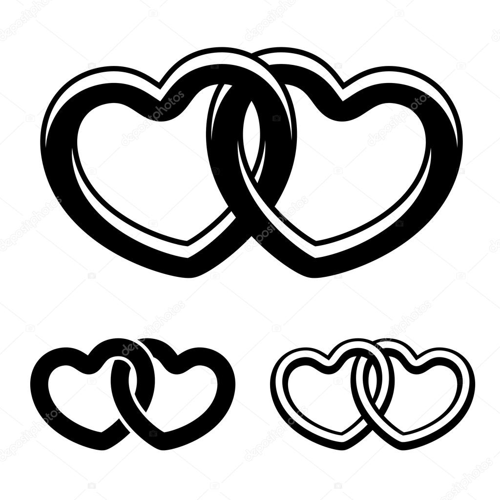 Linked hearts elements