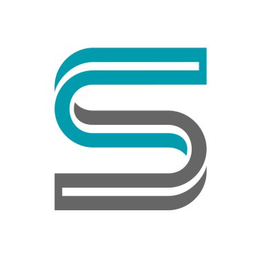 Dekoratif harf s simgesi