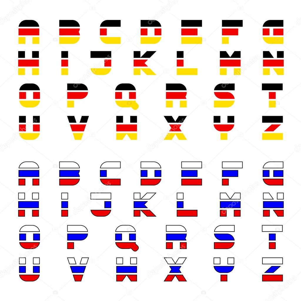 Images Tricolour Letters Tricolor Flag Font Alphabet