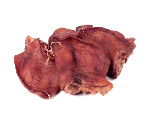 Smoked pork ears — Stock Photo, Image