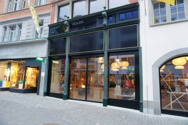 İsviçre Dükkanı Zürih İsviçre Stok Fotoğrafları Stok Resimleri