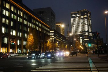 Tokyo Gökdelenler Marunouchi Japon Stok Fotoğrafları Stok Resimleri