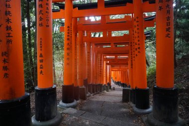Fushimi Inari Taisha, Kyoto Japon Stok Fotoğrafları Stok Resimleri