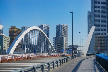 Tsukiji Köprüsü Tokyo Stok Fotoğrafları Stok Resimleri