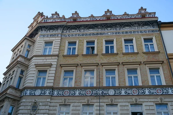 Bâtiment à Prague République tchèque Photo de stock Images de stock — Photo