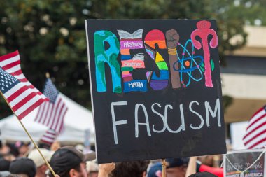 Atlanta, GA / ABD - 18 Ekim 2025: 18 Ekim 2025 'te Atlanta, GA' da bir kişi 