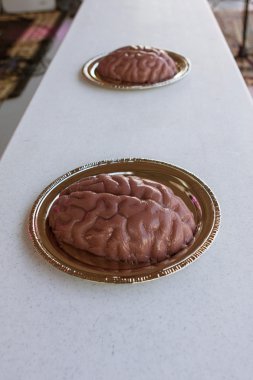 Jello Georgia zombi Festivali'nde insan beyni gibi şeklinde