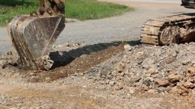 Beko Kepçe toprak inşaat alanında çalışma