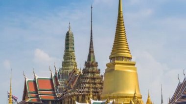 Wat Phra Kaew ünlü Temple Of Emerald Buda Bangkok, Tayland (uzaklaştırmak)