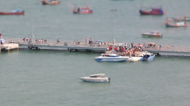 Pattya City Beach Of Chonburi, Thailandia (miniatura ) — Video Stock