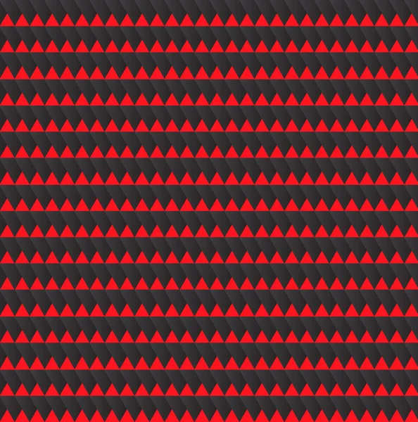 Czarne i czerwone trójkąty tło abstrakcyjny wzór geometryczny Ilustracja Stockowa