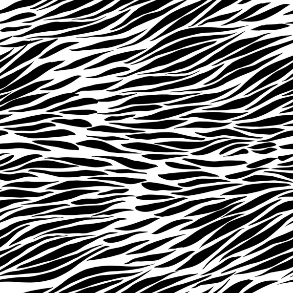 Sfondo zebra in bianco e nero — Vettoriale Stock