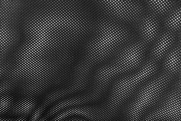 Texture Maille Nylon Fond Grille Noir — Photo