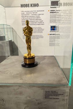 KYIV, UKRAINE - 3 Ekim 2025: Ukrayna WOW sergisi Ukrayna 'nın başkenti Kyiv' de kültür ve yenilik sergisi.