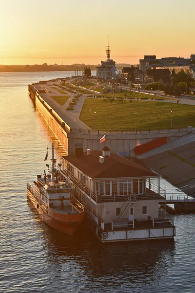 Alba Sul Volga Nizhny Novgorod — Foto Stock