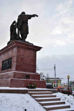 Minin Anıtı. Nizhny Novgorod
