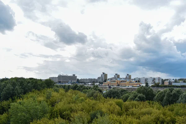 Panorama Nizhny Novgorod Feria — Foto de Stock