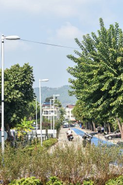 Marmaris 'in güzel sokakları. Türkiye