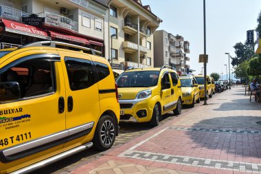 Marmaris 'in güzel sokakları. Türkiye
