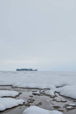 Güzel Volga Nehri pınarı