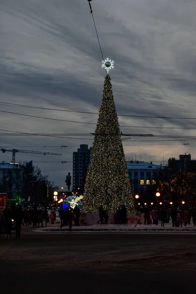 Nizhny Novgorod Las Fiestas Año Nuevo — Foto de Stock