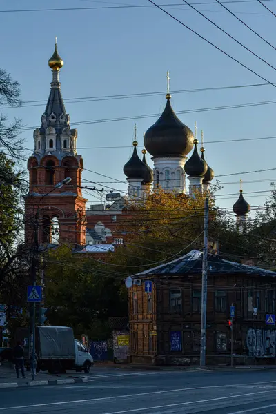 Alba Strade Nizhny Novgorod — Foto Stock