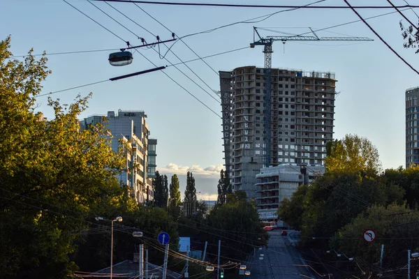 Amanecer Las Calles Nizhny Novgorod — Foto de Stock