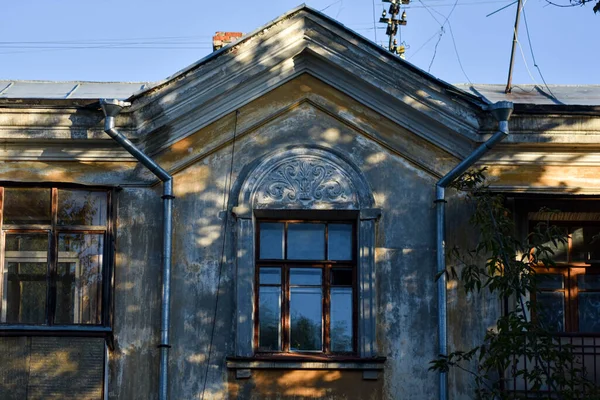 Casa Velha Bonita Arquitetura Stalin — Fotografia de Stock