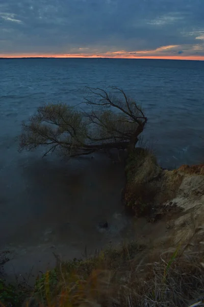 Beautiful Sunset Volga River — Stock Photo, Image