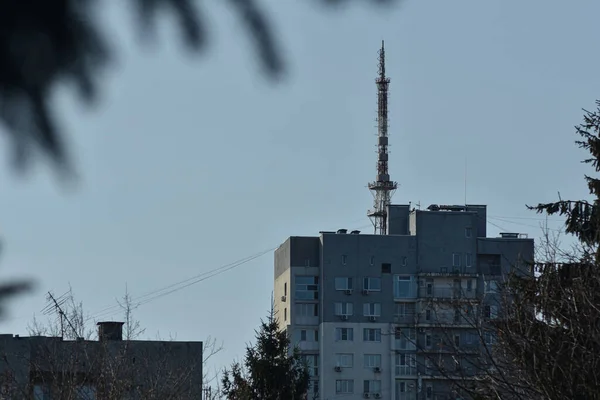 Una Torre Televisión Nizhny Novgorod —  Fotos de Stock