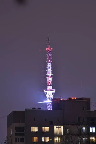 Una Torre Televisión Nizhny Novgorod — Foto de Stock