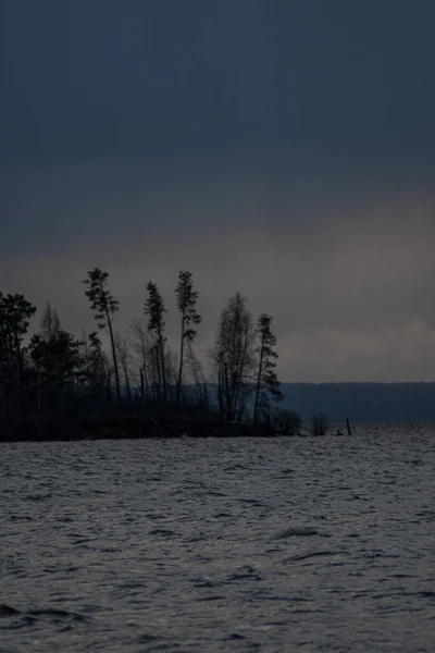 Beautiful Sunset Volga River — Stock Photo, Image