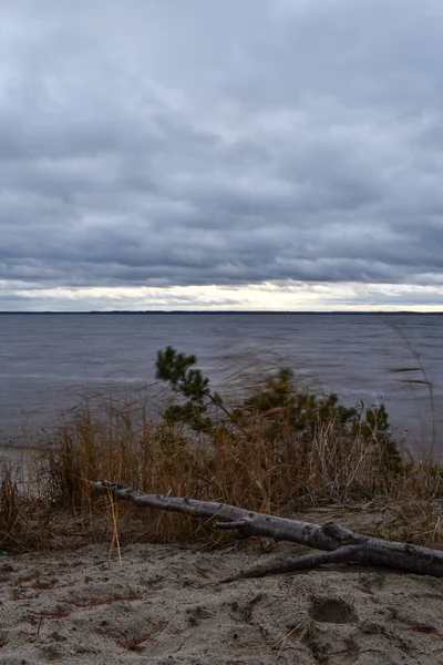 Beautiful Sunset Volga River — Stock Photo, Image