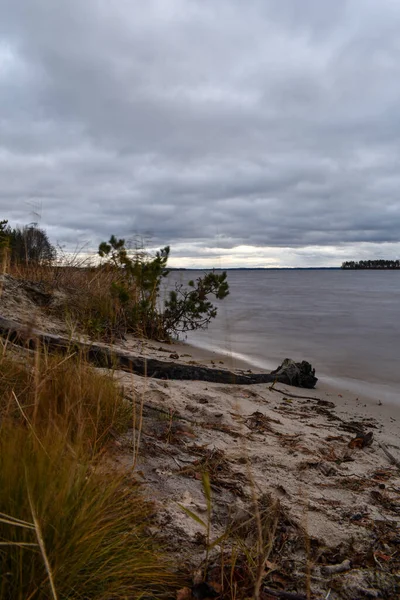 Beautiful Sunset Volga River — Stock Photo, Image