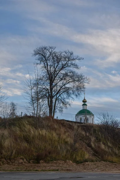 Orthodox Church High Hill — Stock Photo, Image