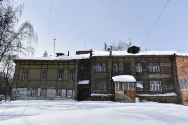 Tarihi eski ev. Nizhny Novgorod