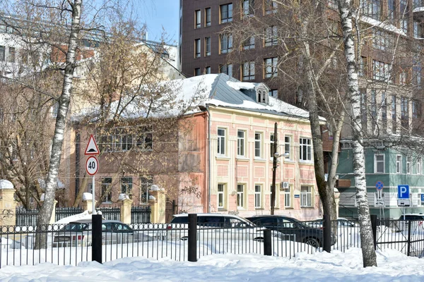 Casa Velha Histórica Nizhny Novgorod — Fotografia de Stock