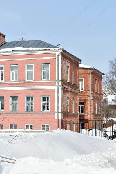 Historický Starý Dům Nižný Novgorod — Stock fotografie