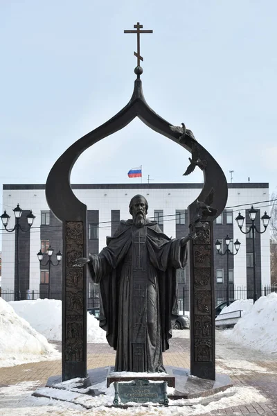 Orthodox Monument Nizhny Novgorod — Stock Photo, Image